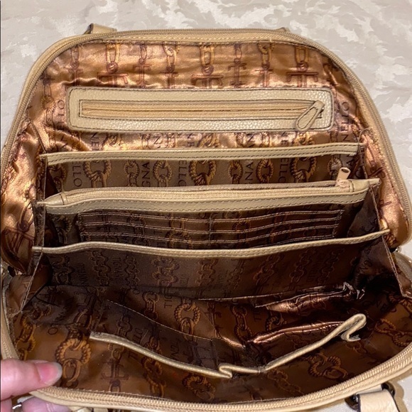 Tignanello Tan leather handbag - Picture 5 of 9